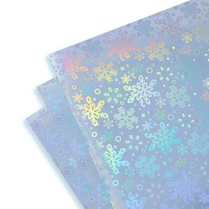 Printable Glossy Holographic Vinyl Waterproof Adhesive Sticker <b>Paper</b> Roll Ink Dries Quickly for Inkjet <b>Printer</b> - Product Image 2