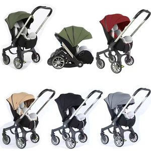 Cochecito de Bebé Multifuncional 4 en 1, Sistema de Viaje con Asiento de Auto, Cesta de Transporte, Instalación Rápida, Ligero, Certificado EN1888, Aluminio - Product Image 2