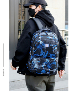 Mochilas Escolares Tipo Tote de Nailon 1680D con Bordado del Logotipo Negro de la Universidad Cauaval, Acolchadas, Nuevas y Populares del 2026, Venta al por Mayor - Product Image 6