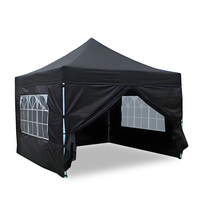 Tente pliante de haute qualité 3*3M Impression personnalisée Tente de salon professionnel Tente hexagonale à auvent