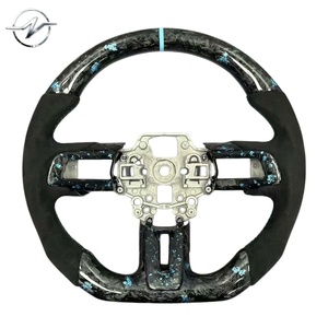 Volante Deportivo de Fibra de Carbono Forjado para <span class=keywords><strong>Ford</strong></span> <span class=keywords><strong>Mustang</strong></span> S550 2015-<span class=keywords><strong>2023</strong></span> 5.0L GT V8 350 500 Shelby <span class=keywords><strong>Mach</strong></span> <span class=keywords><strong>1</strong></span> RTR - Product Image 1