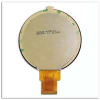 Layar LCD TFT 2.8 Inci Bentuk Bulat 480x480 IPS Driver IC ST7701S dengan Antarmuka SPI RGB Panel Lampu Latar LED untuk Pemasangan