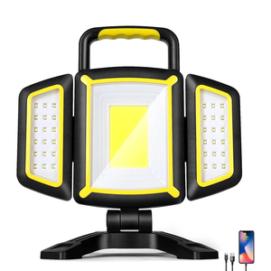 ไฟ LED แบบพกพา 5 โหมดฐานแม่เหล็กแบบชาร์จไฟได้ใช้แบตเตอรี่ไฟฉาย COB สำหรับซ่อมรถยนต์ฉุกเฉิน WADE-JS08 - Product Image 1