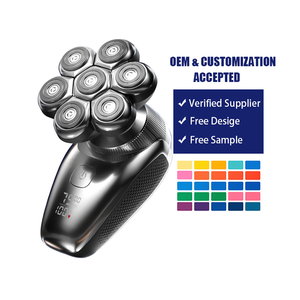 Afeitadora Corporal Impermeable IPX7 para Hombres, Máquina de Afeitar en Seco y Húmedo, Recargable por USB, con 7 Cuchillas - Product Image 5