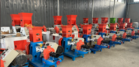 Machine de production et de traitement de granulés d'aliments pour animaux de compagnie et de nourriture flottante pour poissons, multifonctionnelle, grande capacité, usage commercial