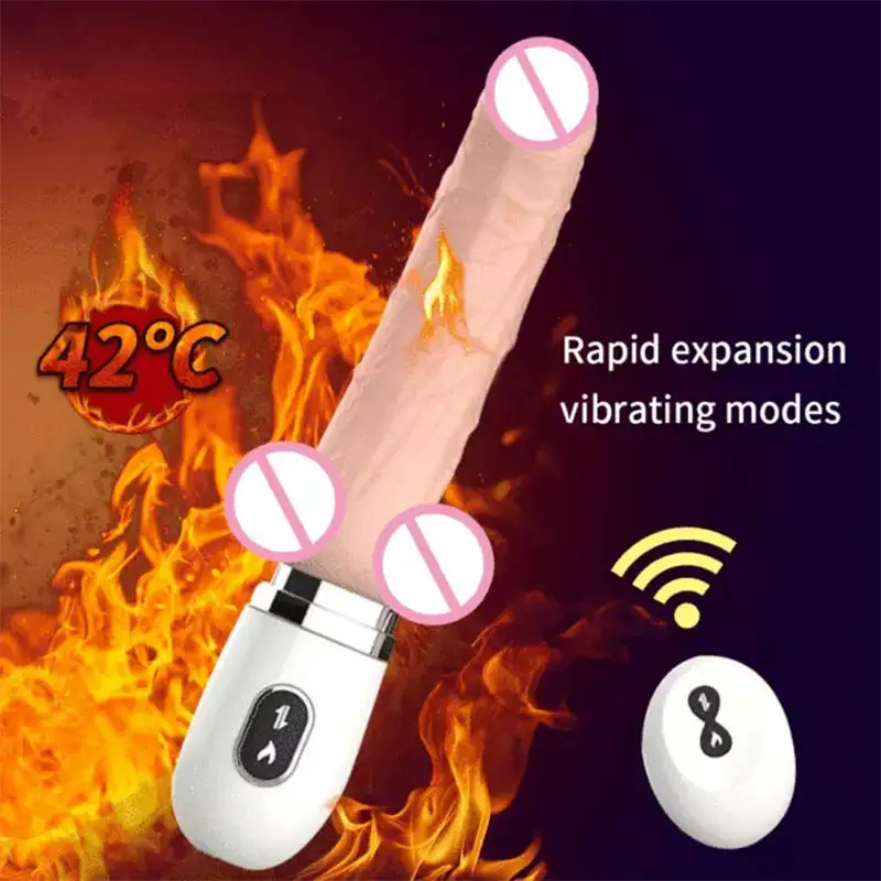 Gode-ceinture sexuelle automatique, avec Rotation télescopique, vibrateur réaliste, moteurs G, masturbateur Anal, jouets sexuels pour femmes, nouveau modèle