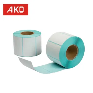 Self Adhesive 4x6 Direct Thermal Sticker Paper Thermal Transfer Printing Labels Blank Shipping Label Printer Roll