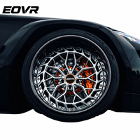 Rines de Fibra de Carbono Forjados de Lujo Personalizados de 1, 2 y 3 Piezas para Autos, de 18, 19, 20, 22, 24 y 26 Pulgadas, 5x114.3, 5x130, 5x120, 5x112, Diseño Cóncavo