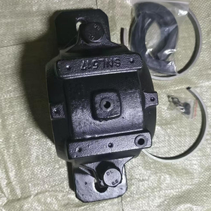 Carcasa de Rodamiento de Bloque de Almohada de Acero Cromado de Alta Rigidez P6 con Puertos de Lubricación por Aceite Modelo SNL517 para Accionamientos de Transportadores de Alta Velocidad - Product Image 2