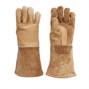 Guantes de Seguridad de Polietileno Impermeables, Resistentes al Calor, para Parrilla, Horno, Ahumador, Cocina, Repostería, Barbacoa, Resistentes al Aceite, 11 oz 14 - Product Image 2
