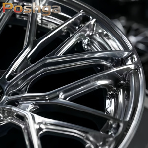 Rines de Aleación Forjada de 19 20 21 22 Pulgadas para Autos, 5x112/5x114.3/5x120, Cromados, para Carreras, para BMW, Tesla, Porsche <span class=keywords><strong>Panamera</strong></span>, Lexus - Product Image 5
