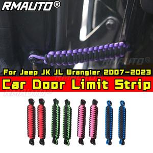 Para Jeep JK JL Wrangler 2007-2023, Tira Limitadora de Puerta de Coche, Kit de Carrocería, Accesorios para Coche - Product Image 1