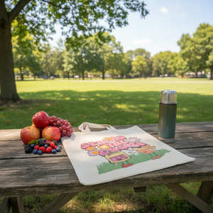 빈티지 스타일 스프레드 복음 기독교 재사용 가능한 토트 백 맞춤 패션 숄더 예수 신앙 코튼 캔버스 선물 토트 백 - Product Image 5