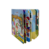 Publicación de Impresión Personalizada de Libros Infantiles de Tapa Dura, Libros Pop-up para Bebés, Libros en Inglés 3D, Impresión en Cartón