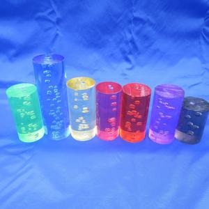 Varilla Acrílica Translúcida de Color Personalizada para Lite Brite, Venta Especial, Diámetro de 25 mm, 38 mm, 50 mm, Soporte para Balaustre, Varillas LED - Product Image 3