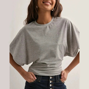 Camiseta deportiva holgada para mujer y niña, con estampado de béisbol, para gimnasio, oversize, para hombre, juvenil, con gráfico personalizado - Product Image 4