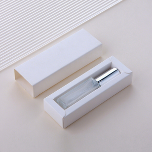Factory New Design Perfume Atomizer <b>10ml</b> clear Round square Sample Glass Perfume <b>Bottle</b> with Spray - Product Image 1