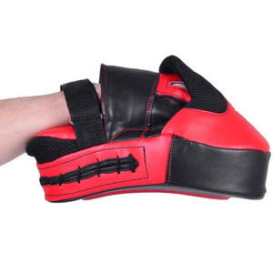 Pad de frappe de boxe respirant et léger à vendre – Pad de frappe en cuir durable et écologique, fabriqué sur mesure - Product Image 6