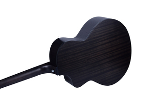 Guitare acoustique électrique de 40 pouces, couleur noire mate, finition en épicéa, avec égaliseur EQ-KLT-17A et accordeur, vente en gros - Product Image 6