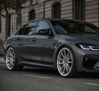 Jantes en alliage forgé brossé GW Custom 18 19 20 22 pouces 5x112 5x120 pour BMW M3 M4 Audi RS Tesla Model 3 Y, jantes de voiture de rechange