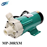 Pompe de circulation à entraînement magnétique MP-30RXM 62/72 L/min 25W 220V/110V/380V Résistante aux produits chimiques FRPP/PVDF Résistante aux acides