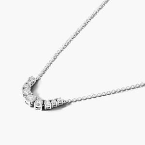 Elegant Lab Grown Diamond Pendant <b>Necklace</b> for Women | Luxury 10KT Gold Rhodium Plated Jewelry | Party Wear Trend 2026 - Product Image 4