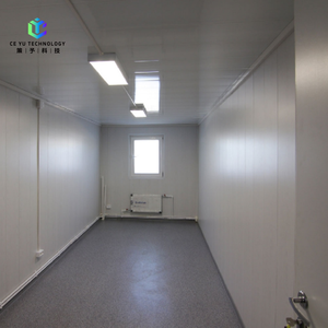 Maison conteneur modulaire préfabriquée en kit pour entrepôt, magasin, clinique, abri d'urgence, salle de <span class=keywords><strong>stockage</strong></span> - Product Image 5