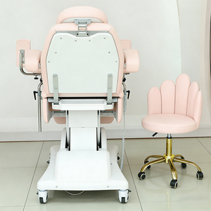 Mesa de Examen Ginecológico Eléctrica Portátil de Metal Resistente con 4 Motores, Silla Obstétrica para <span class=keywords><strong>Centro</strong></span> Médico - Product Image 4