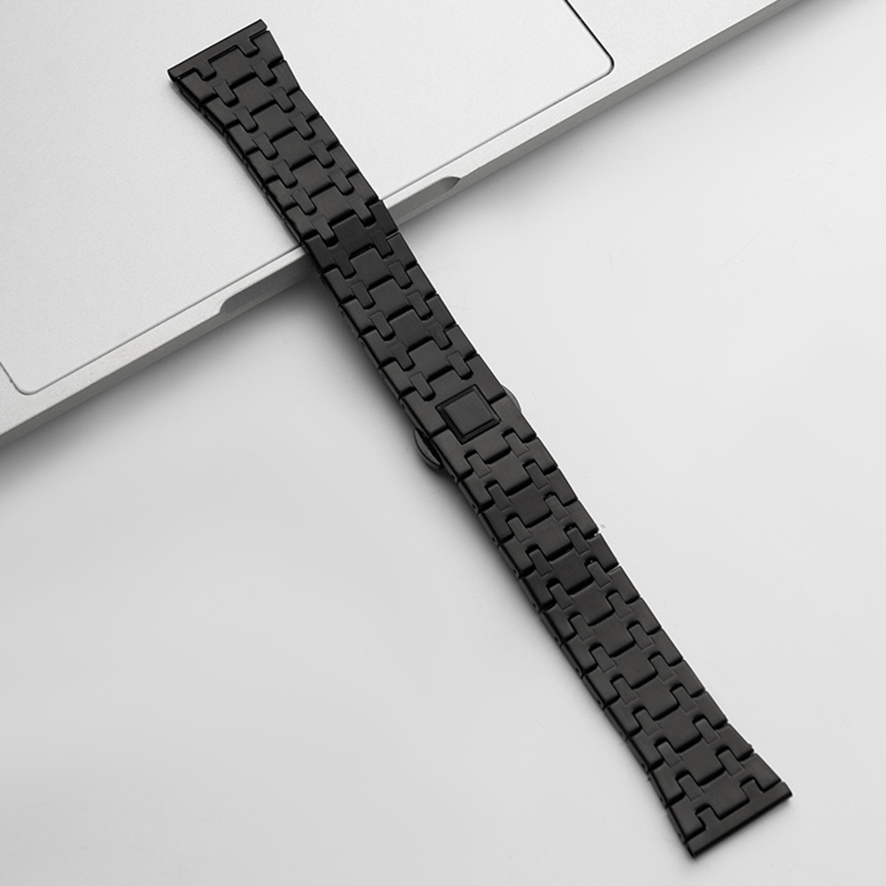 High Quality 22mm AP Edging Stainless Steel Watch Straps Replacement Wrist Watch Band for Samsung Huawei Garmin Smartwatches