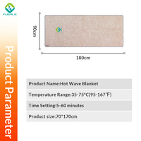 Matelas chauffant électrique Fuerle 110V/220V 200W, taille Queen, coussin chauffant en fibre de carbone, utilisation domestique, chaleur confortable, soutien pour le sommeil