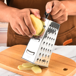 <span class=keywords><strong>Râpe</strong></span> et Coupe-Légumes Manuels en Acier Inoxydable pour Fromages, Fruits et Légumes - Ustensile de Cuisine - Product Image 4