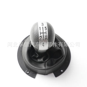 Pommeau de levier de vitesse Chery A1 en plastique Pu, conception ergonomique pour transmission manuelle de voiture - Product Image 4