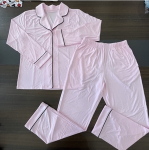 2025 دعم المصنع الفائق: طقم بيجاما نسائي منزلي لجميع الفصول بحمالات للنساء - Product Image 1