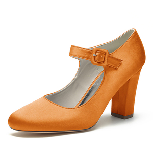 Nouveau style de courroie de cou-de-pied supérieure noire personnalisée en usine avec fabricant de chaussures vente en gros de pompes pour femmes à talons hauts chaussures de travail pour femmes - Product Image 4