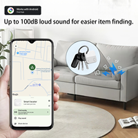 Localizador GPS Inteligente Android Certificado por Google Find My Device, Resistente al Agua, Antipérdida, para Llaves, Bicicletas, Equipaje, Carteras