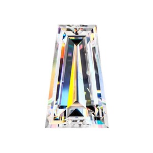 Cadermay Trapezoid D Color Moissanite Gemstone Loose For Jewelry Making - Product Image 3