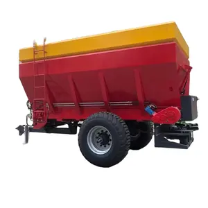 Tractor rear mounted farmyard manure spreading equipment high efficiency Chicken duck animal manure spreader