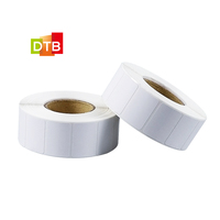 Etiquetas térmicas RFID para impresión personalizada, rollo de papel resistente a la manipulación, pegatinas térmicas de envío Rfid