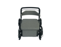 Déambulateur pliant rapide RA-RL016SC avec chariot de courses, cadre en aluminium, design compact et léger, frein à roulettes
