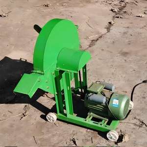 เครื่องบดต้นกล้วยขนาดเล็กแบบใช้น้ำมันเบนซิน 220V กำลังการผลิต 1 ตัน/ชม. เครื่องบดกิ่งไม้ - Product Image 2