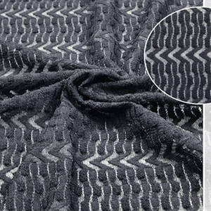 Tessuto in Pizzo Poliestere Spandex con Motivo a Frecce per Tende e Tovaglie - Product Image 1