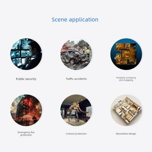 Scanner 3D Rayzoom G100 Space, modélisation haute précision, qualité d'image 8K, LiDAR, numérisation de bâtiments et de rues, rendu, éclaboussures gaussiennes - Product Image 6