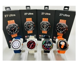 Z7 Siêu Amoled Thể Thao Thông Minh Đồng Hồ Kép Dây Đeo IP68 Không Thấm Nước Tập Thể Dục Tracker Heart Rate Giám Sát Bt Cuộc Gọi Smartwatch <span class=keywords><strong>2025</strong></span> - Product Image 2