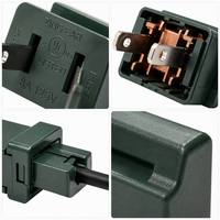 Connecteur rapide mâle-femelle pour guirlande lumineuse de sapin de Noël SPT-1W