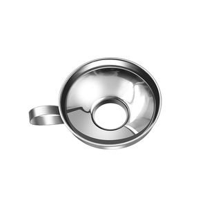 Funil de funil líquido multifuncional, de aço inoxidável, boca larga, concha, funil - Product Image 5