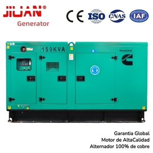 Grupo Electrógeno Silencioso Trifásico de 50kva 80kva 100kva 150kva 250kva 300kva 500kva, Planta Eléctrica Diésel de 120kw con ATS - Product Image 1