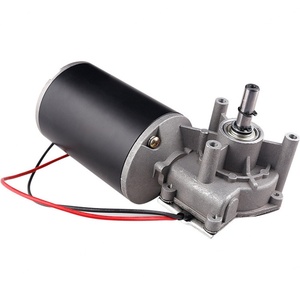 มอเตอร์ปัดน้ำฝน 12v 24v ดีซี มอเตอร์เกียร์แบบหนอน 63 มม. 76 มม. - Product Image 2