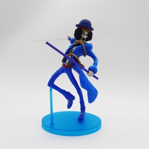 วันพีซ 9 แบบ ฟิกเกอร์อนิเมะธีมสีน้ำเงิน ช็อปเปอร์ ลูฟี่ นามิ โซโล อุซป ซันจิ บรู๊ค ฟรังกี้ - Product Image 4