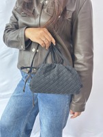 Sac pochette élégant pour femme en similicuir PU, doux et tissé, avec décorations scintillantes, idéal pour les soirées décontractées, les fêtes et les mariages