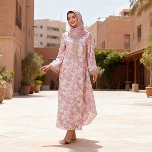 New Design Beautiful Casual Modest Abaya Dress High Quality Fabric Everyday Wear for Muslim Women - Product Image 4